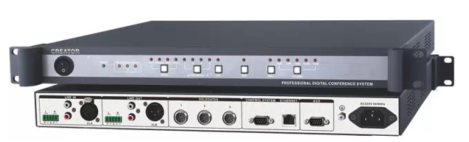 CREATOR快捷全數(shù)字會議系統(tǒng)控制主機